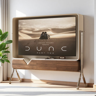 Modern and Simple Cream Style TV Cabinet
