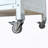 Foldable Outdoor Kitchen Island With Lockable Wheels, Storage, And Towel Rack For Efficient Patio Cooking-774948609