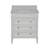 Frankfurt 30" Single Bathroom Vanity Set with White Cabinet and Quartz Countertop-1173457024-1156723595