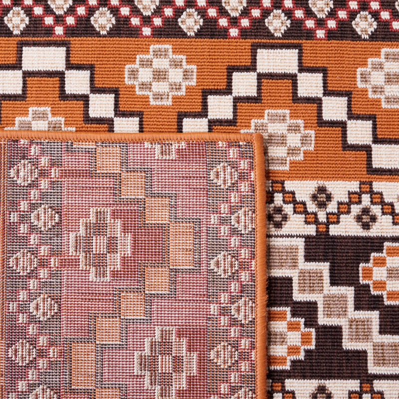 Tapis intérieur / extérieur Northpoint Southwestern, Rectangle 5 pi 3 po x 7 pi 7 po