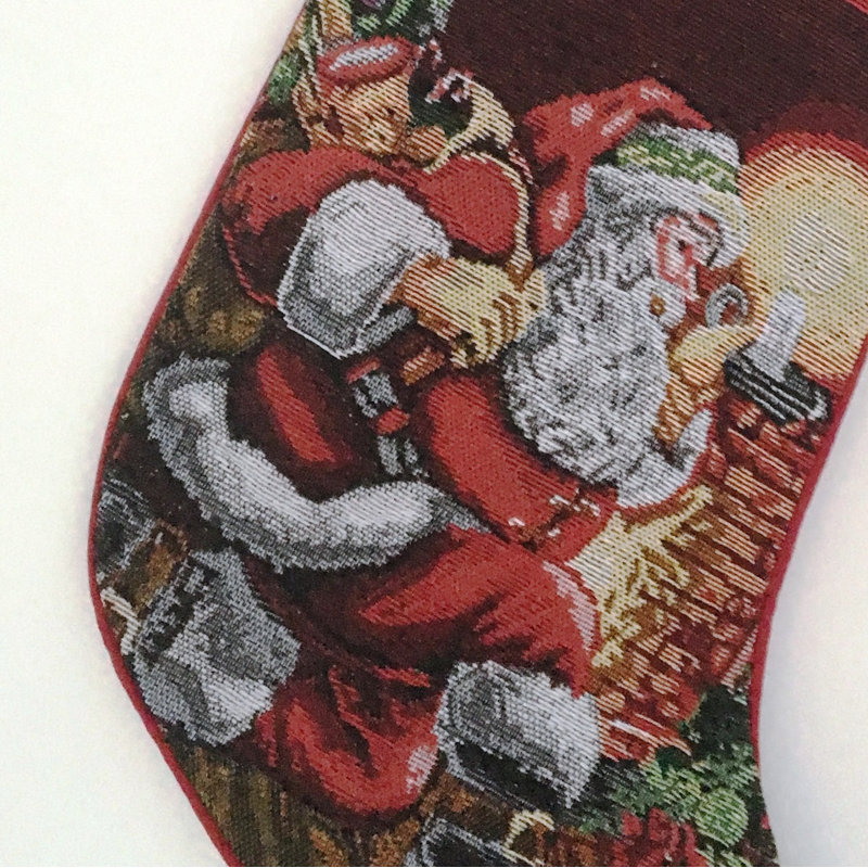 Christmas Tapestry Stocking