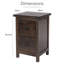 Alsace 2 Drawer Bedside petite Table