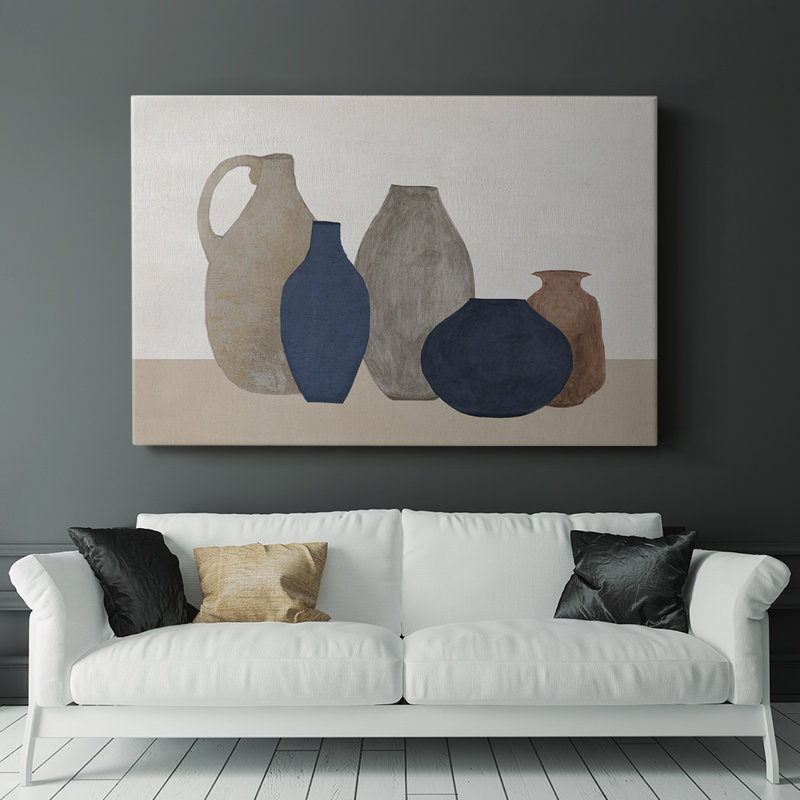 Vaisseaux simples - Cavas enveloppés de galerie, H 24 po x l 36 po