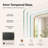 Leyat Modern Rectangle Metal Frame Wall Mirror for Bathroom-1133631055-1133631089