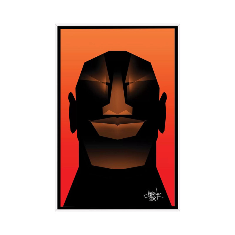 Dry III by VCalvento - Print on Canvas, 66.04 cm H x 45.72 cm W, White Framed