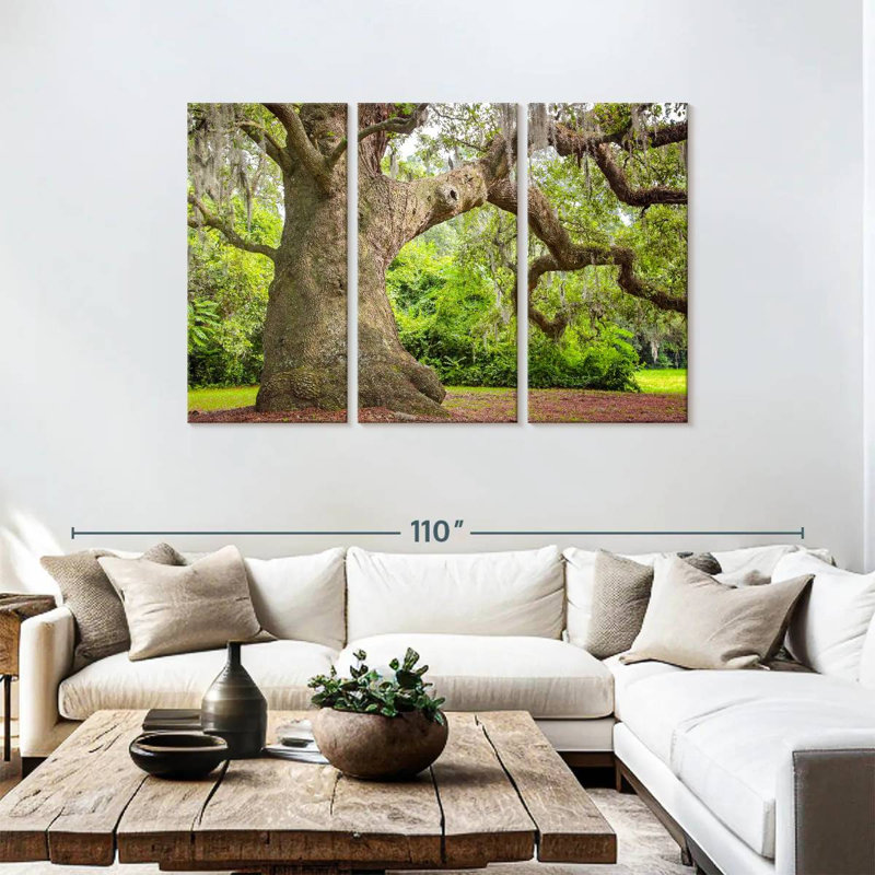 Harnek Live Oak Tree, 48" H x 74" W