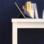 Bureau d'ordinateur contemporain en bois et métal Harry