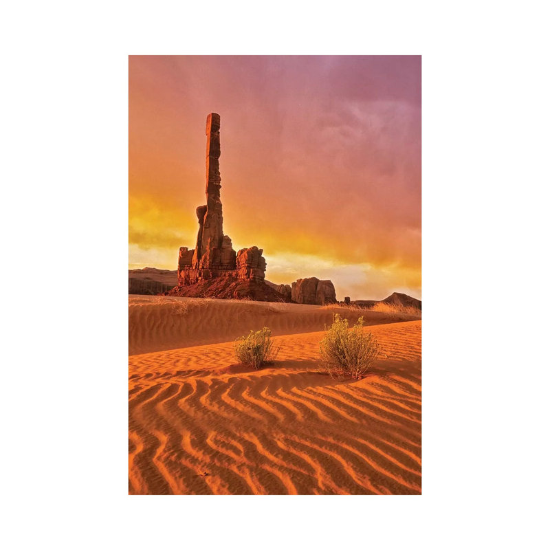 Monument Pinnacle by Dennis Frates - Wrapped Canvas Print, 20.32 cm H x 30.48 cm W