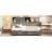 Twin Size Wooden Daybed With 3 Storage Drawers, Upper Soft Board, Shelf, And A Set Of Sockets And USB Ports, Gray-141262450