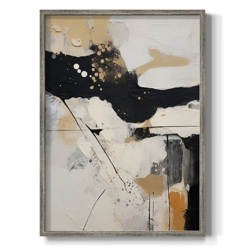 ABSTRACT Series DI Framed Print - Solid Wood