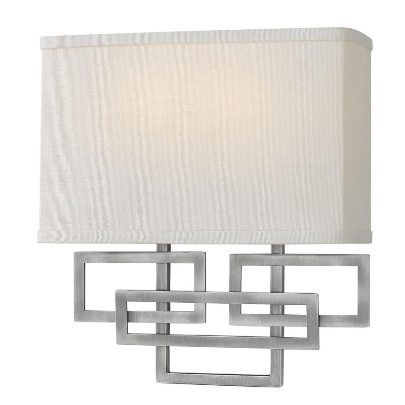 Parrott Flush Mounted Sconce, Antique Nickel