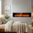 36" Electric Fireplace Insert, 5 Flame Forms, Wall Mounted Fireplace Without Heat Modes & Temperature Control