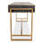 Shagreen Metal Base Writing Desk