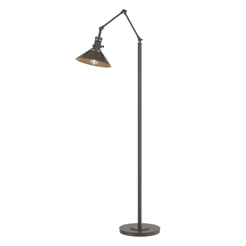 Henry 60.8" Task Floor Lamp, Dark Smoke, Oil Rubbed Bronze