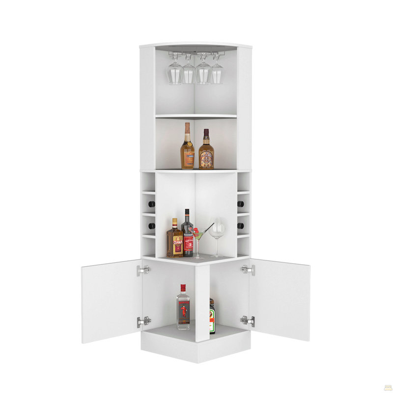 Armoire de bar d'angle Kava Pékin