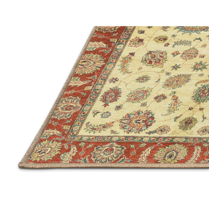 Oriental Indoor Rug, Rectangle 7' x 10'