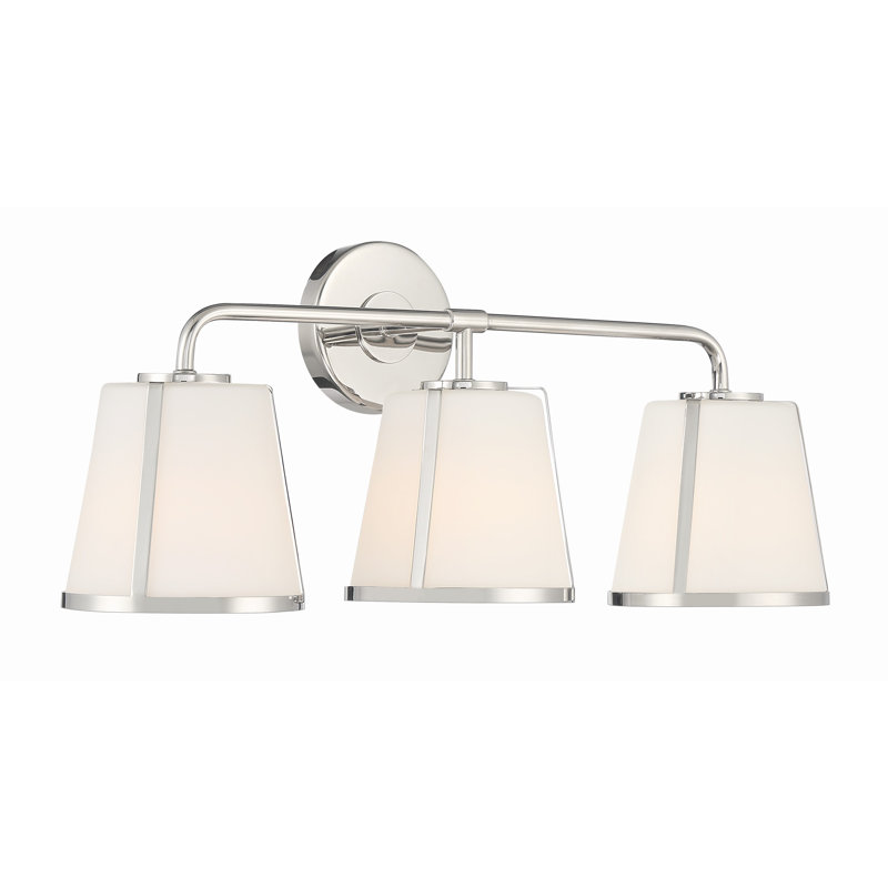Ensemble de meuble-lavabo 3 lumières Marietta, Nickel