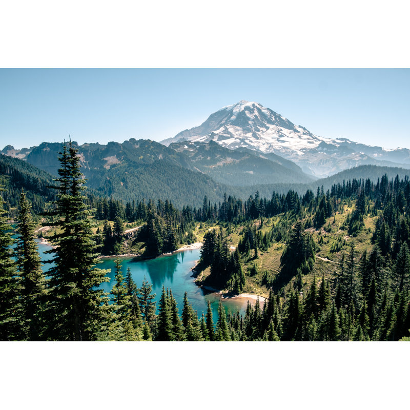 Rainier National Park - Photographie sur toile tendue, H 20 po x l 30 po