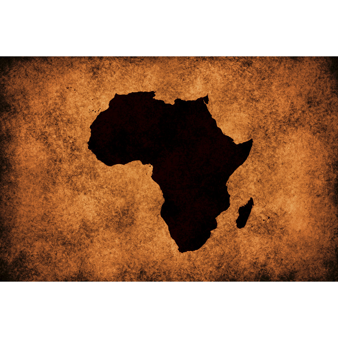 Leinwandbild Africa Map