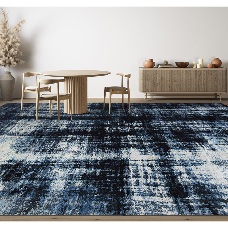 Abstract Area Rug, Rectangle 9' x 12'