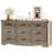 63"W 9-Drawer Dresser for Bedroom, Extra Wide Wooden Chest of Drawers with Metal Handles, Anti-Tip Design, Sturdy Storage Organizer for Living Room, Entryway-2009327702