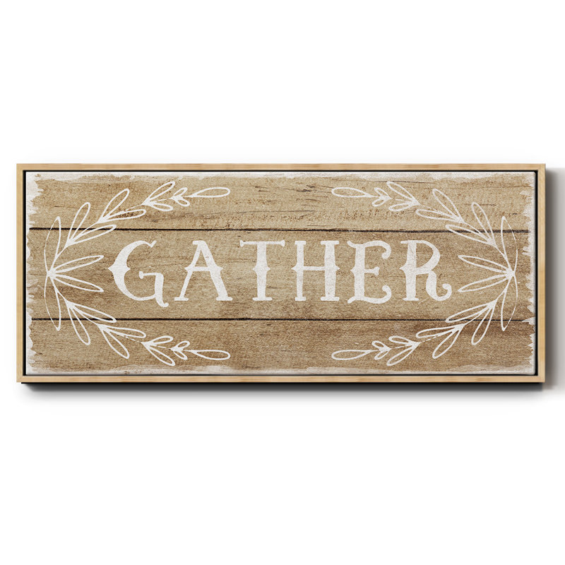 Gather - Toile encadrée