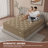 14'' Medium-Firm Hybrid Mattress in a Box – Cooling Gel Memory Foam & Individually Pocket Springs, Motion Isolation, Pressure Relief & Reinforced Edge Support-1334100386-1334100389