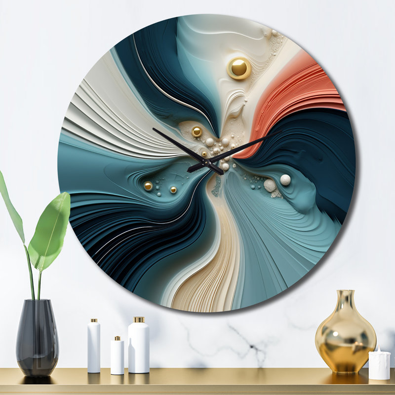Metal Wall Clock, Large