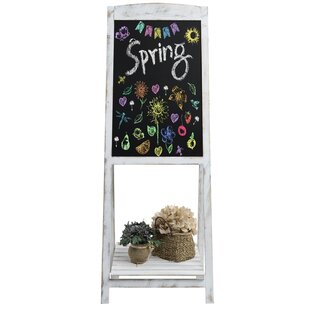 SILVER Easel . Large Wedding Sign Floor Stand Displays up to 30 X 40in Wood  Sign Chalkboard Foam Board Canvas Frame No Glass . Hand Painted 