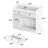 White Workbench Desk With Pegboard & Lockable Drawers, Multi-Use Storage Table For Home Office & Garage