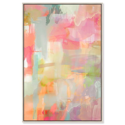 Art abstrait coloré sel et baies par Art Remedy
