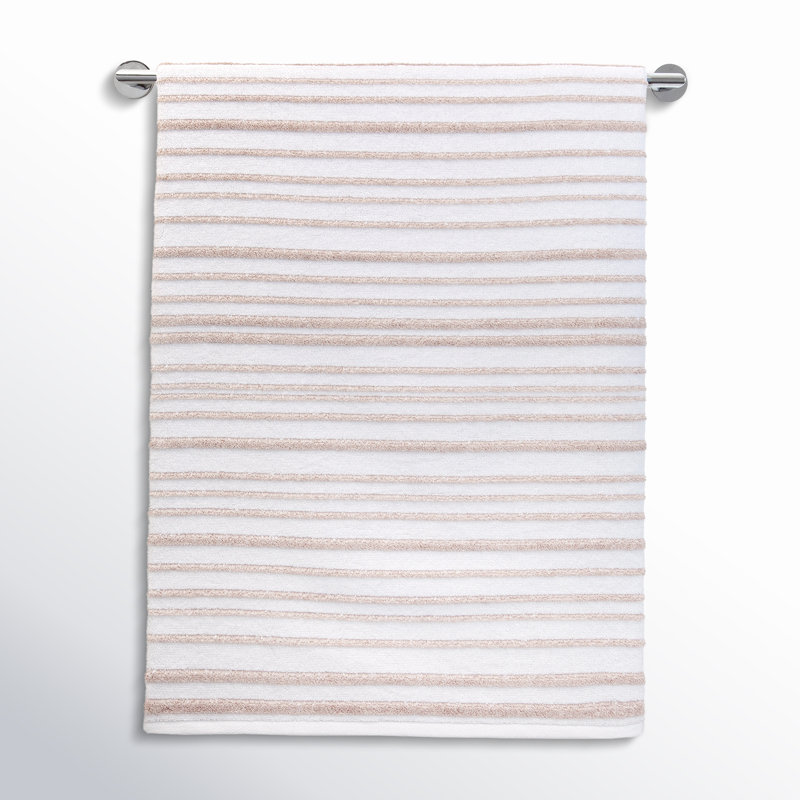 Roulston Cotton Washcloth, Pink/White