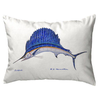  Sailfish Outdoor Rectangular Pillow Cover & Insert