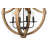 Collinsville 4 - Light Dimmable Globe Chandelier