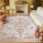 Boho Oriental Area Rug Non-slip Washable Low Pile Carpet-1074072952-1074072956