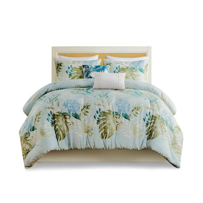 Mitch Modern Chenille Textured Comforter Set