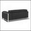 Causeuse en cuir italien Global United-1968464252-1968464253