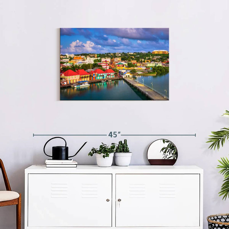 Gillard Bridge To Saint John's, 20" H x 30" W