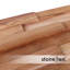Panneaux muraux 3D en bois de teck (paquet de 48)-73528921