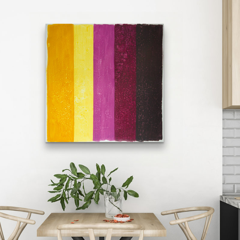 Live stripes - 32"x32" art on canvas