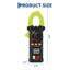 True RMS Digital Clamp Meter, 6000-Count AC/DC Current Tester - Temperature Measurement - Model FY352 - UK Standard | 6000 counts true RMS with temperature measurement FY352 British standard