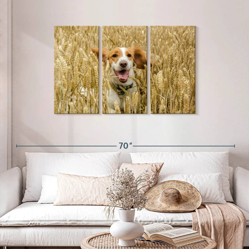 Brampt Happy Cocker Spaniel, 28" H x 45" W