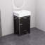 Meuble-lavabo moderne de 20 pouces avec lavabo en céramique-2069301085