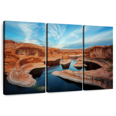 Serene Reflection Canyon