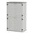 64 Cu.Ft. Outdoor Resin Vertical Storage Shed Fast Assembly,  4.2 ft. W x 2.4 ft. D Waterproof Plastic Shed Cabinet with Lockable Door, Durable HDPE Trash Can Tool Shed For Garden, Patio, Yard