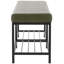 Banc de rangement en similicuir Dyer-277630102