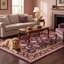 Tapis Birch2 traditionnel à motif floral intégral or rose gris ivoire, lavable à la machine, antidérapant, à poils courts, pour l'intérieur et l'extérieur, adapté aux animaux domestiques, idéal pour le salon, la chambre, la salle à manger, l'entrée, le couloir ou le bureau.-340153337