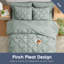 Ensemble d'édredon plissé avec draps Bed-in-a-Bag-103134074-103134058