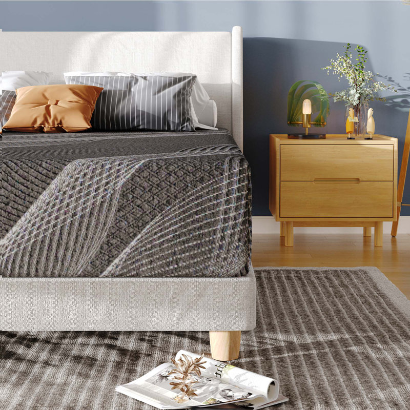 Berryville 10'' Medium Gel Memory Foam Mattress, Twin