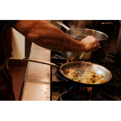 Stainless Clad Fry Pan